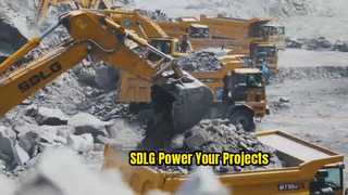 SDLG এক্সকাভেটর, গ্রেডার, বুলডোজার, রোলার